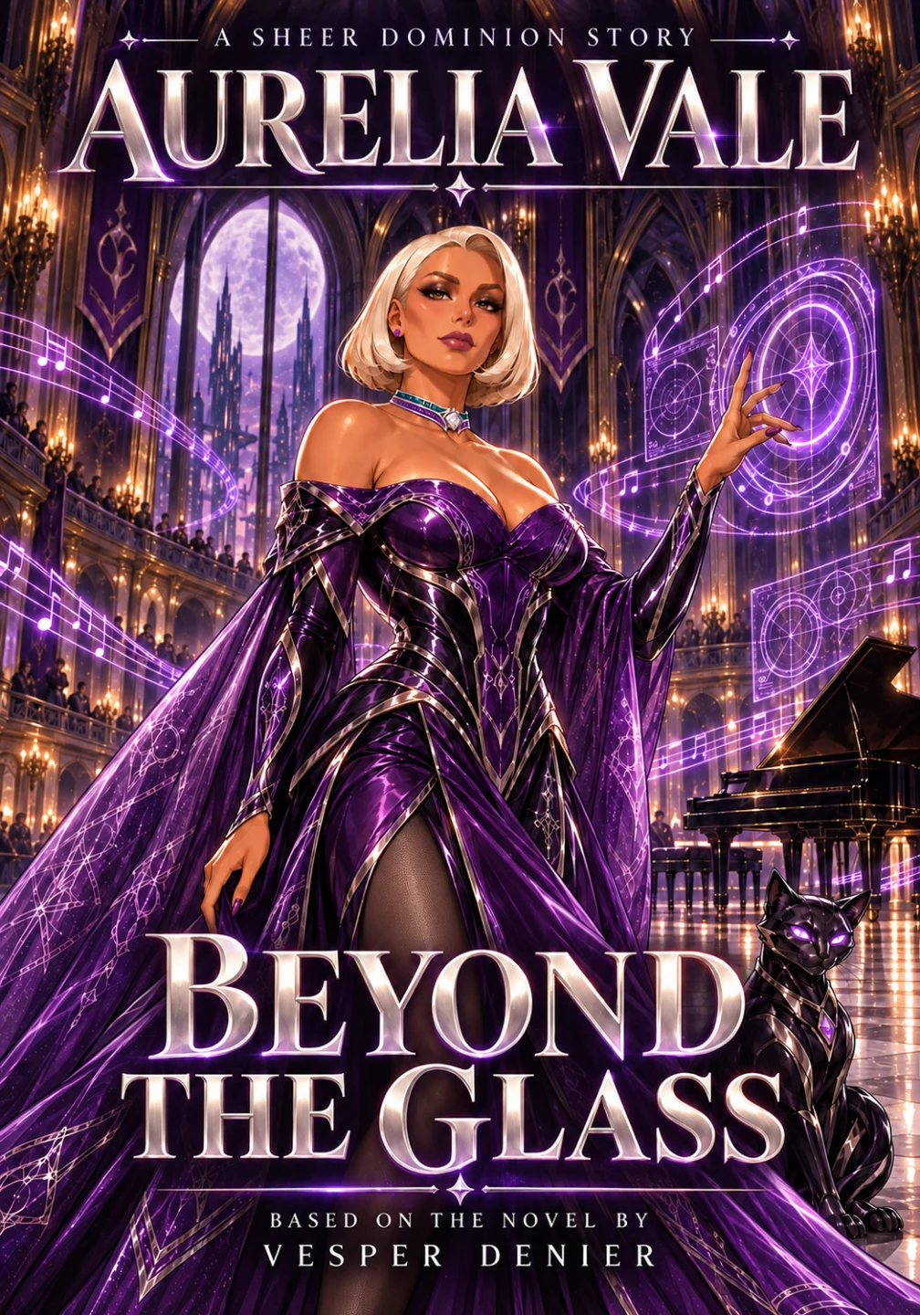 Beyond the Glass comic cover featuring Aurelia Vale